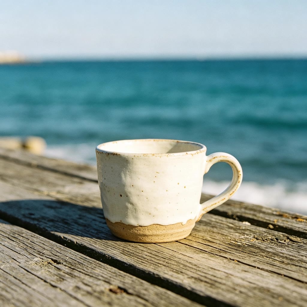 装海浪的杯子